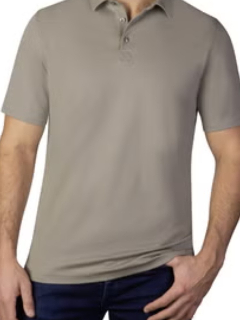 lululemon athletica Men's Polo Shirt in Taupe
